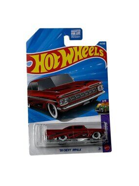 Hot Wheels 2025 ’59 Chevy Impala Layin Low Red 44/250